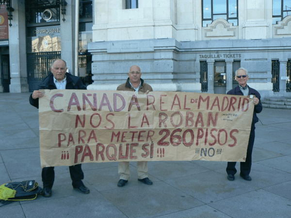 El Ayuntamiento de Madrid se opone a la subasta de terrenos públicos de la Cañada Real de Madrid